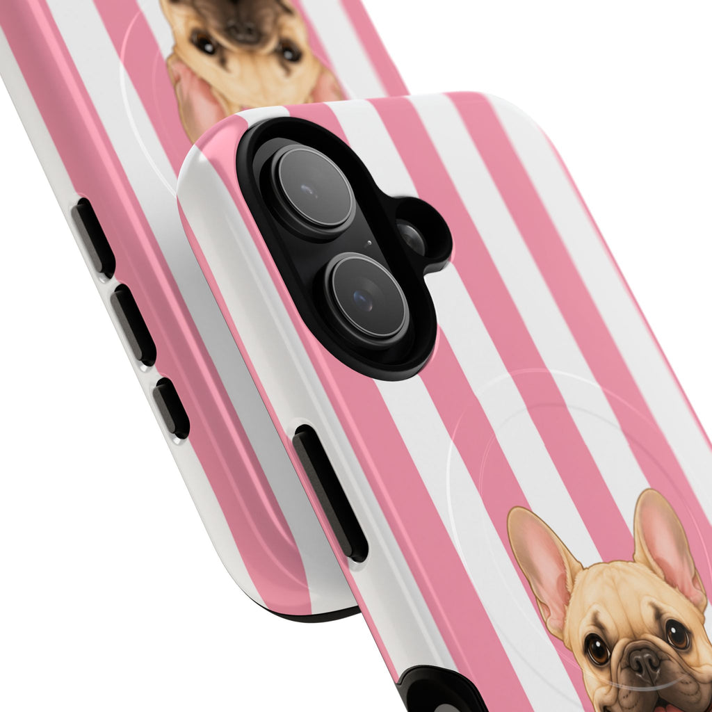 Ooh La La , Cabana Frenchie- Tough Magnetic Phone Case