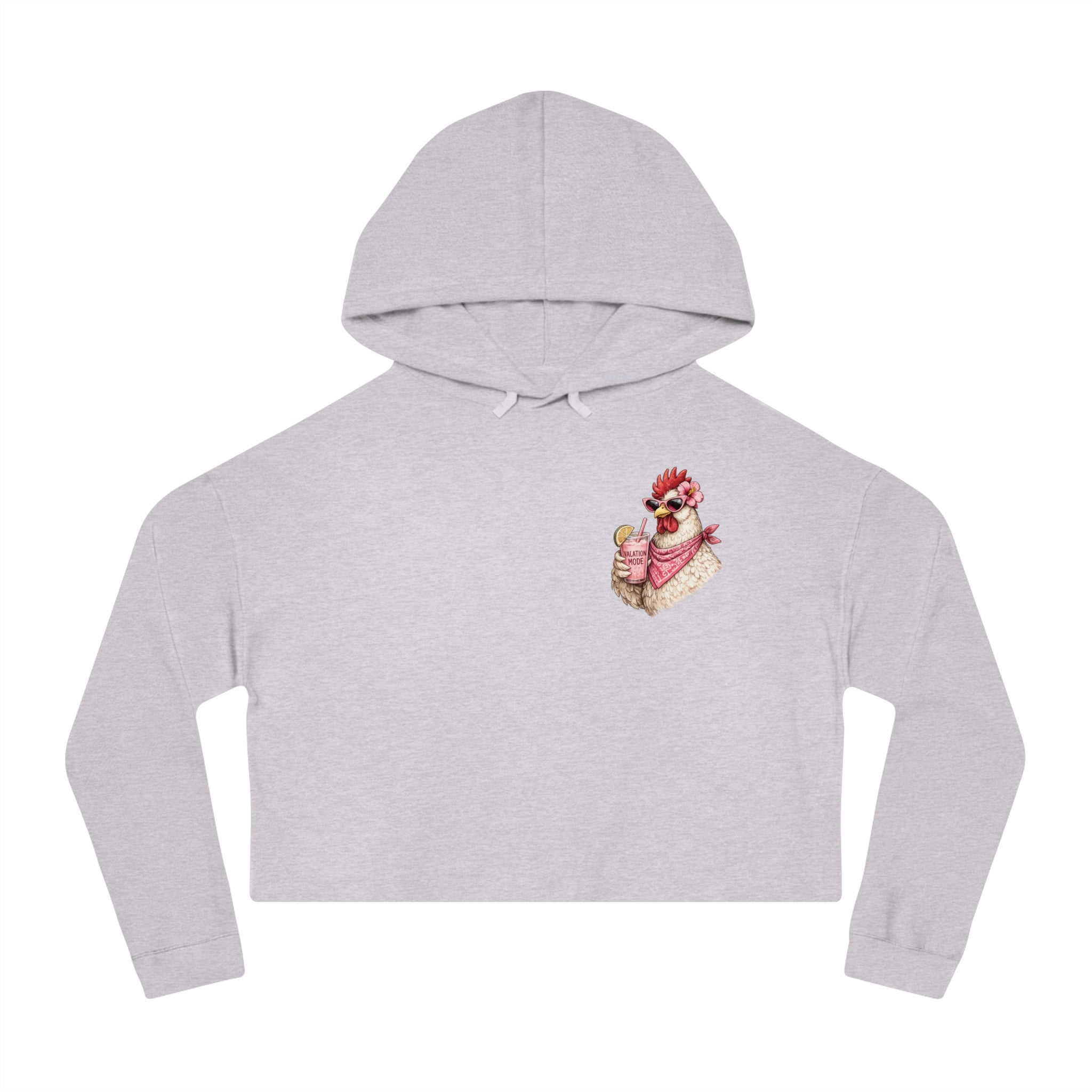 Mentally in Key West Cropped Hoodie