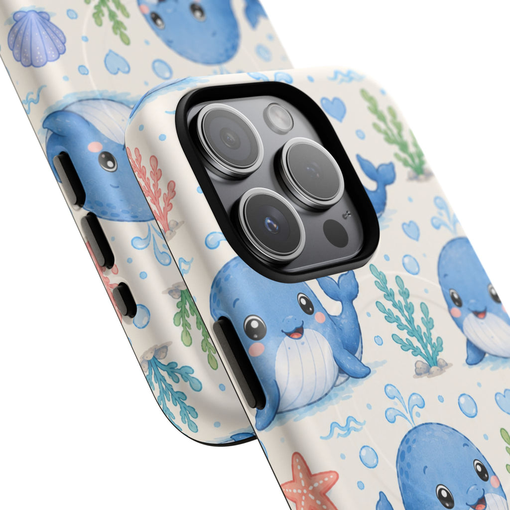 Whale Watching from the Cabana- Tough Magnetic Phone Case
