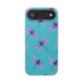 Turquoise Dragonfly Dreams — Eco-Friendly Biodegradable Phone Case
