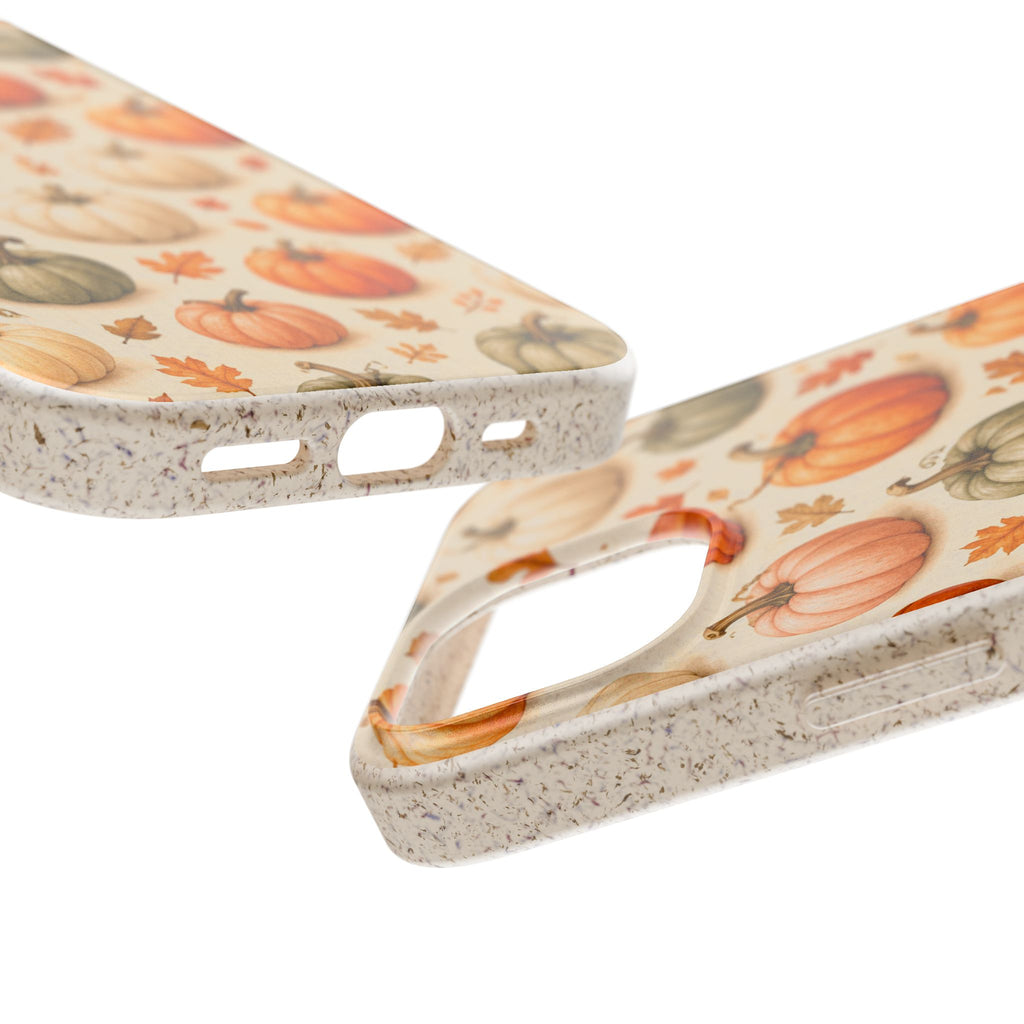Cabana Pumpkin Patch -Eco-Friendly Biodegradable Phone Case