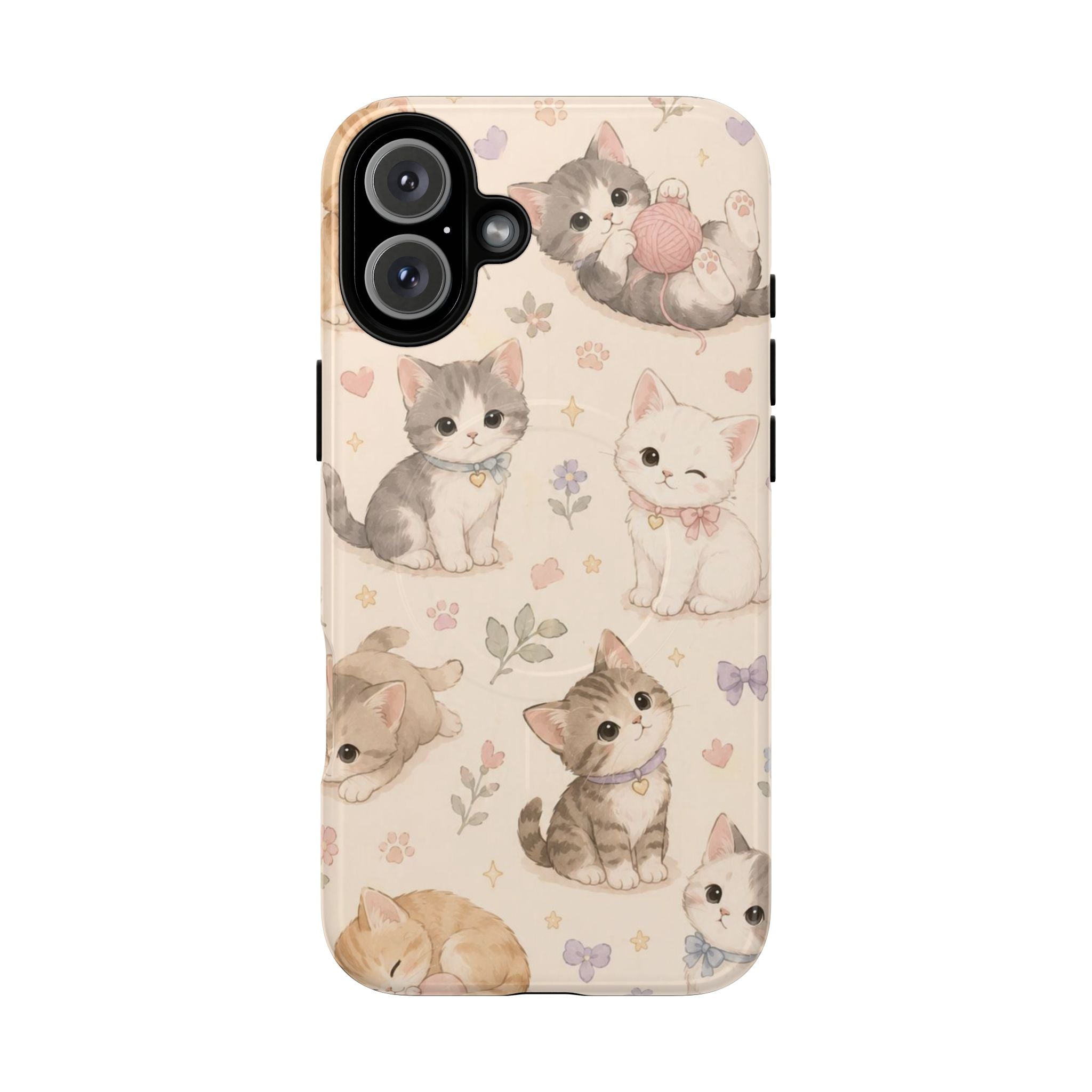 Kitten Cabana Club -Tough Magnetic Phone Case