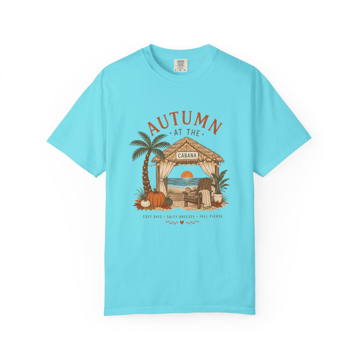 Autumn at the Cabana – Comfort Colors® Tee