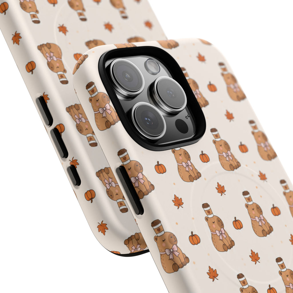 Pumpkin Patch Capy – Tough Magnetic Phone Case