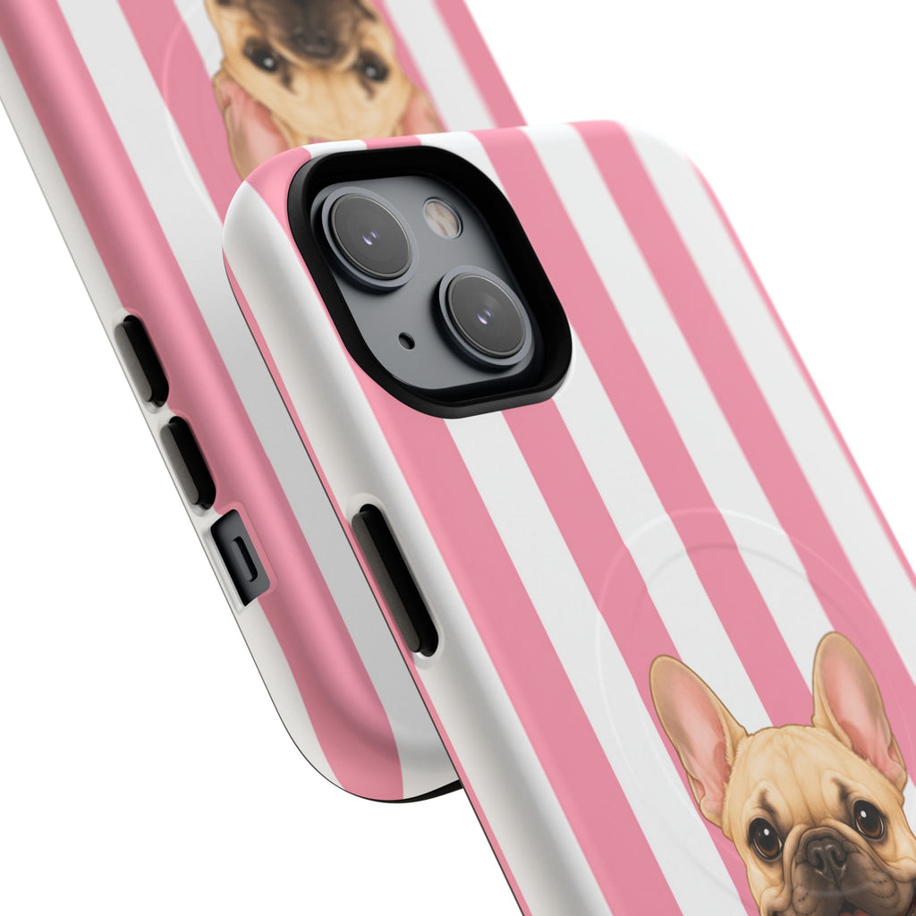 Ooh La La , Cabana Frenchie- Tough Magnetic Phone Case