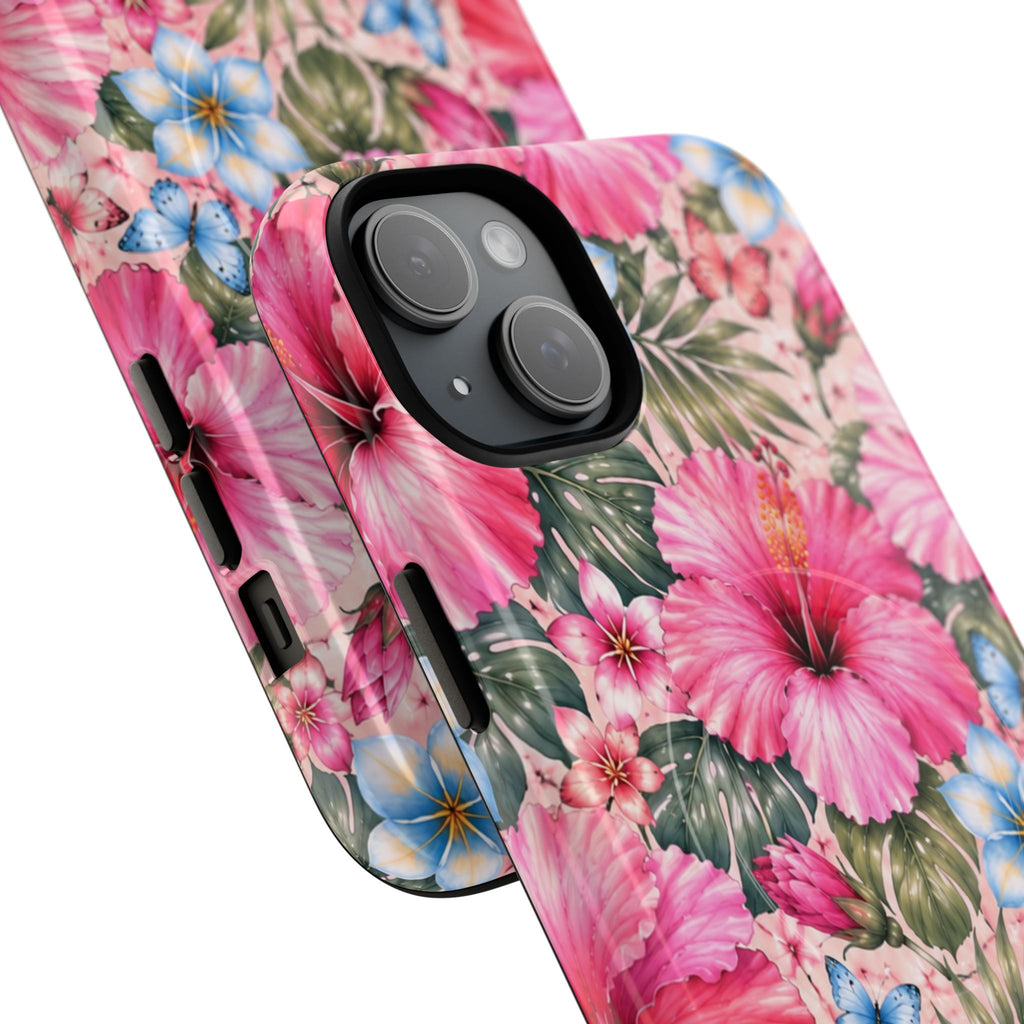 Island Bloom- Tough Magnetic Phone Case