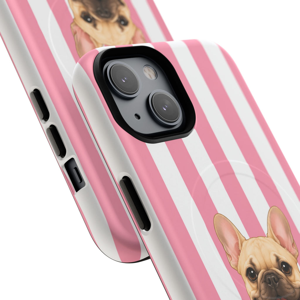 Ooh La La , Cabana Frenchie- Tough Magnetic Phone Case