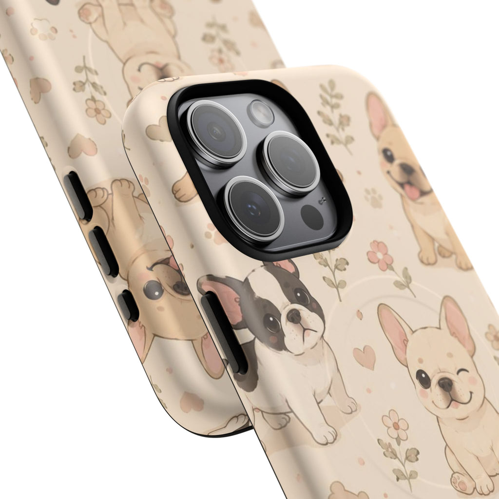 Ooh La La, Frenchie - Tough Magnetic Phone Case