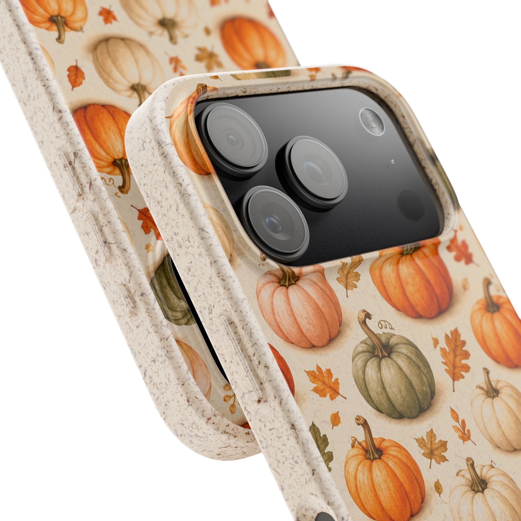 Cabana Pumpkin Patch -Eco-Friendly Biodegradable Phone Case