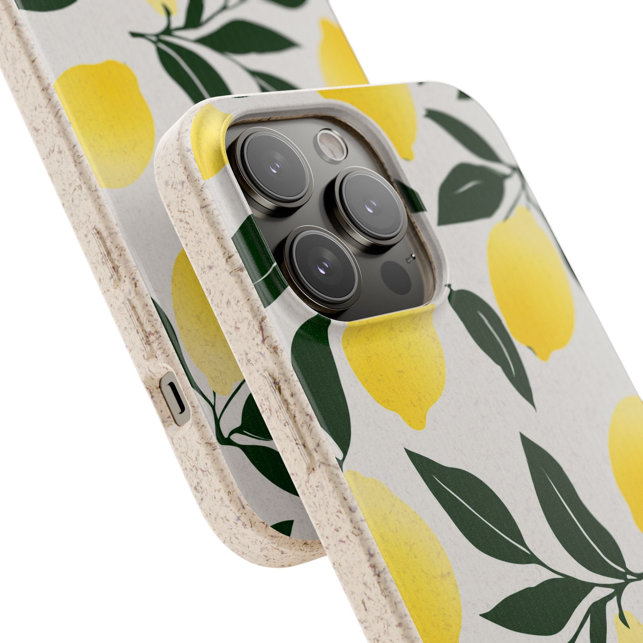 Lemon Escape - Eco-Friendly Biodegradable Phone Case