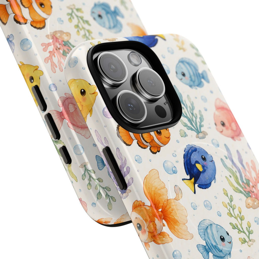 Paradise Has Fins- Tough Magnetic Phone Case