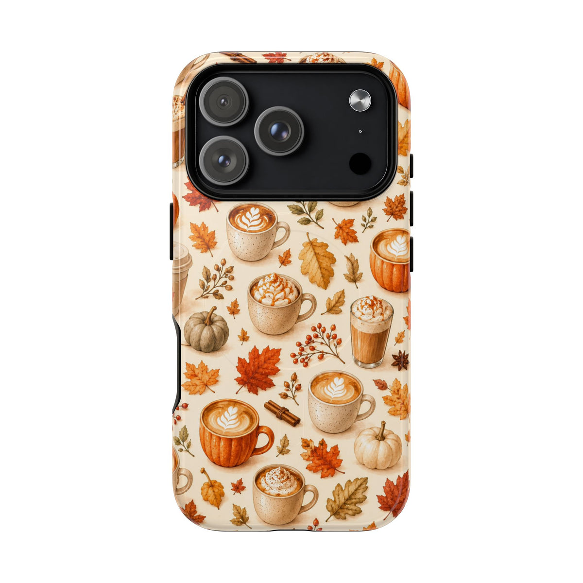Fall in Love Latte-Tough Magnetic Phone Case