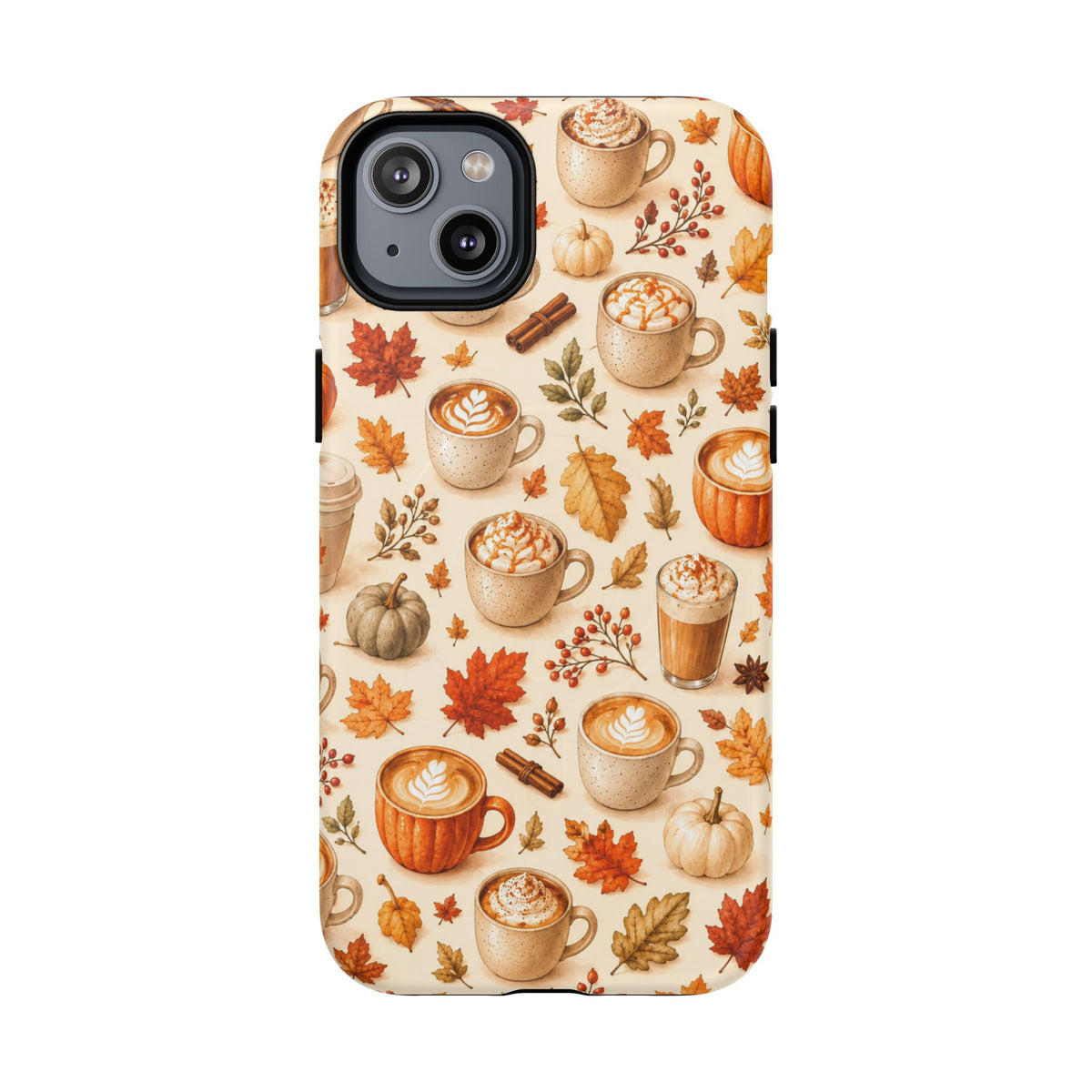 Fall in Love Latte-Tough Magnetic Phone Case