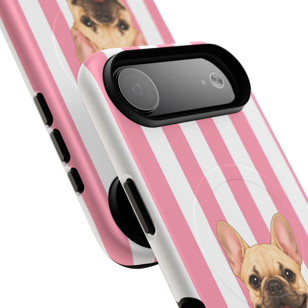Ooh La La , Cabana Frenchie- Tough Magnetic Phone Case