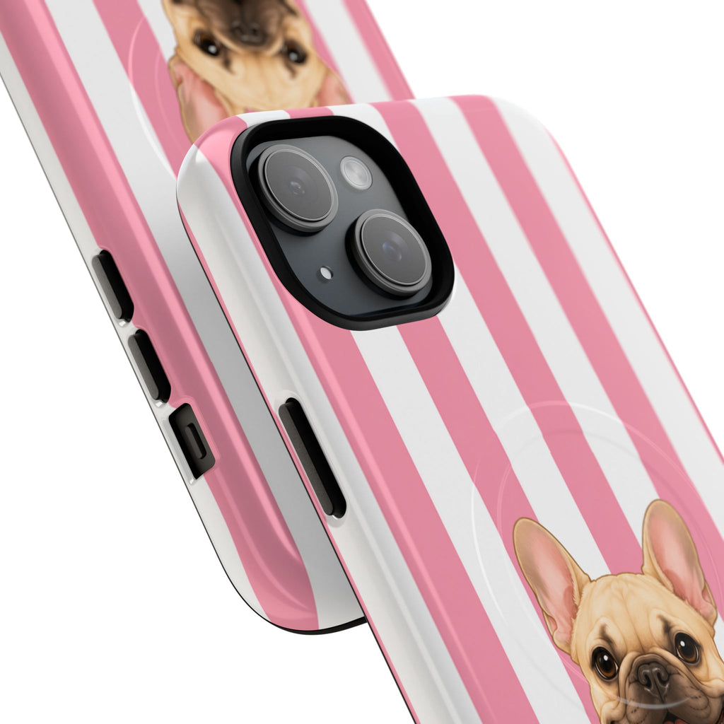 Ooh La La , Cabana Frenchie- Tough Magnetic Phone Case