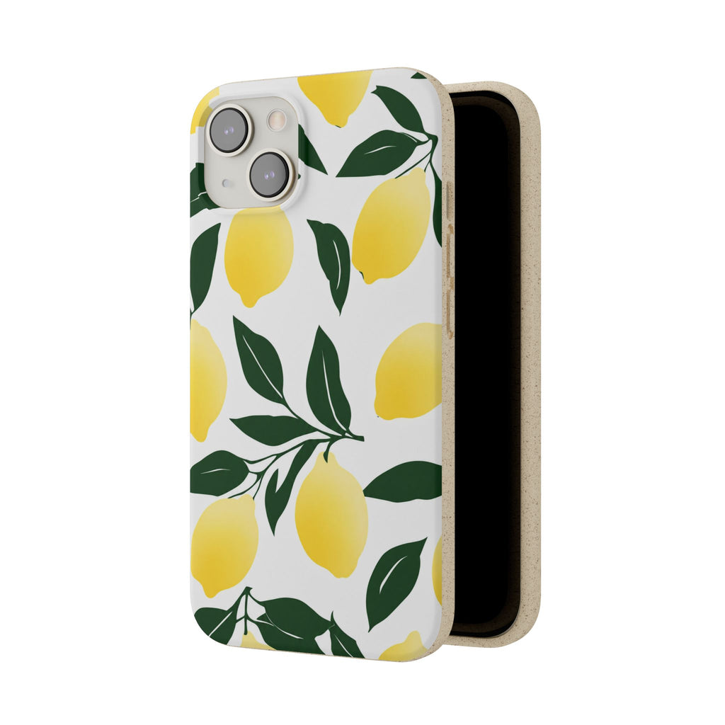 Lemon Escape - Eco-Friendly Biodegradable Phone Case
