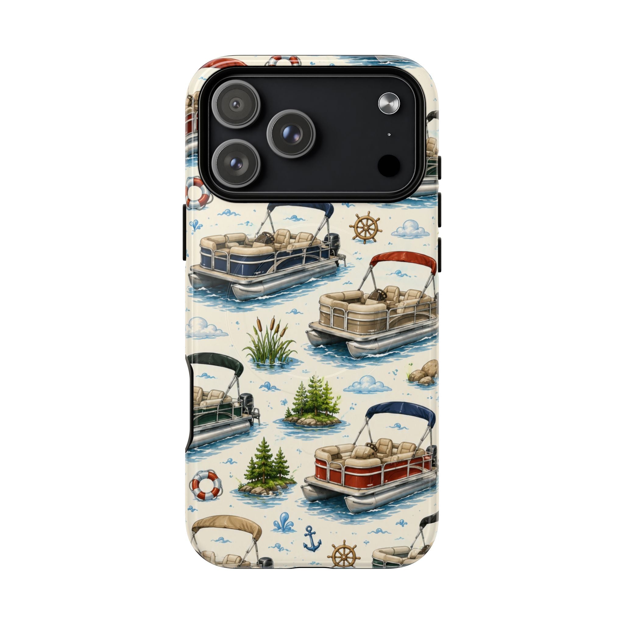 The Pontoon Cabana Club- Tough Magnetic Phone Case