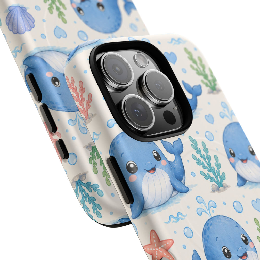 Whale Watching from the Cabana- Tough Magnetic Phone Case