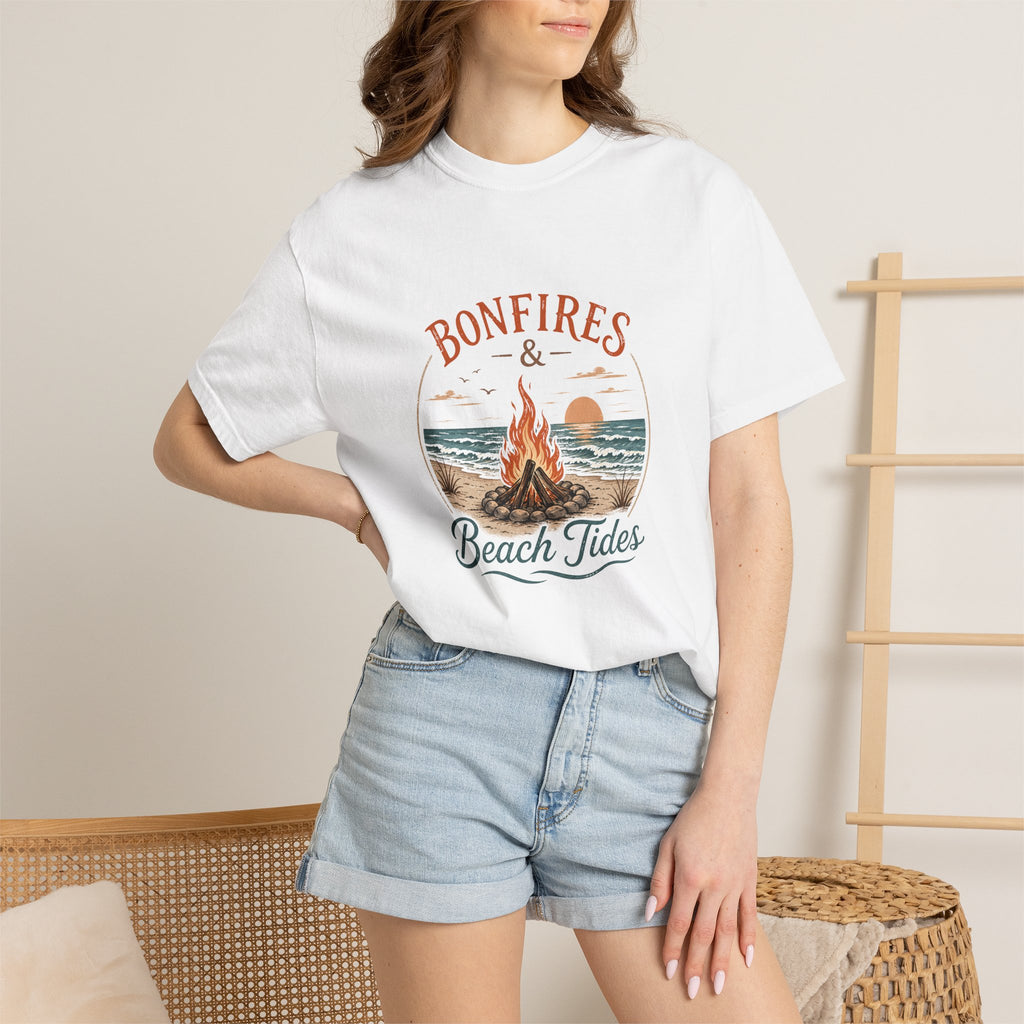 Bonfires & Beach Tides – Comfort Colors® Tee