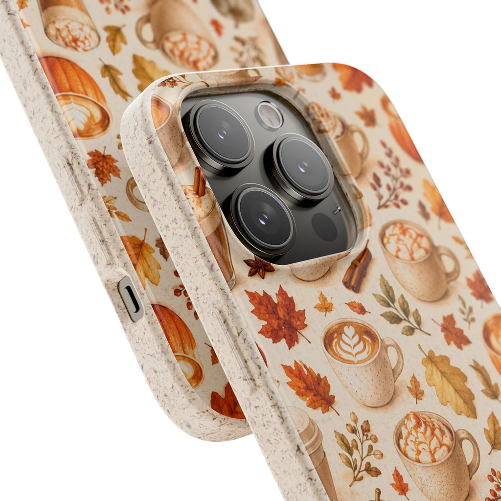 Fall in Love Latte- Eco-Friendly Biodegradable Phone Case
