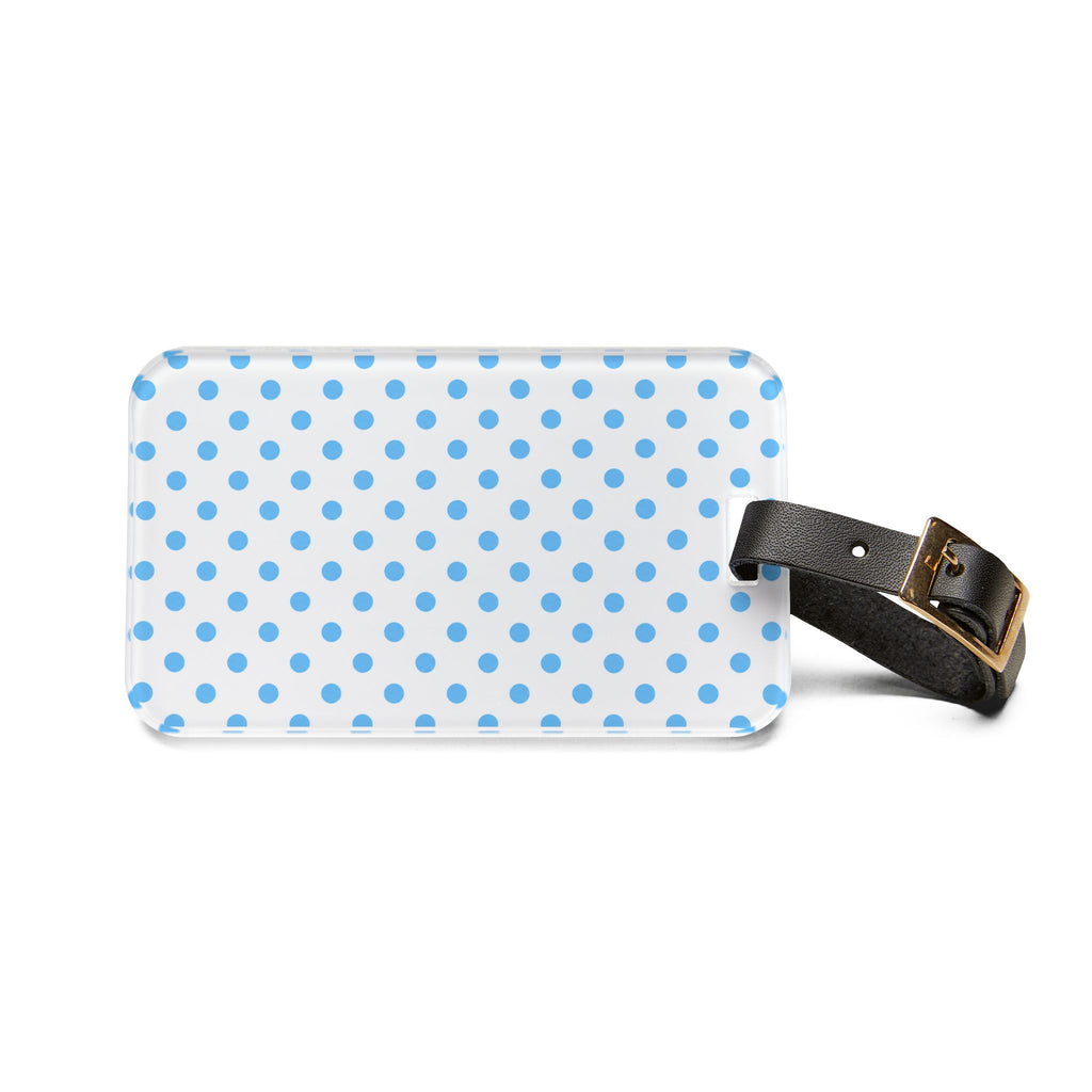 Poolside Polka-Luggage Tag