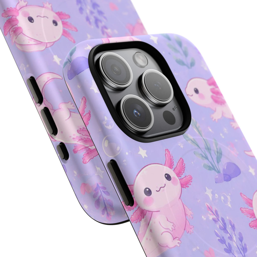 Axolotl Lotta Love -Tough Magnetic Phone Case