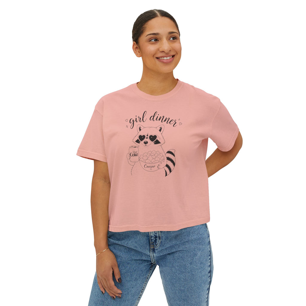 Girl Dinner -Boxy Tee