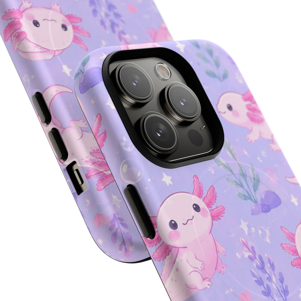 Axolotl Lotta Love -Tough Magnetic Phone Case