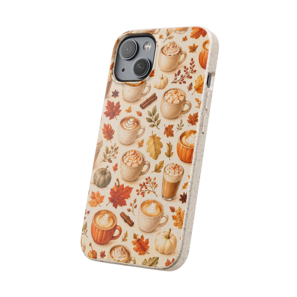 Fall in Love Latte- Eco-Friendly Biodegradable Phone Case
