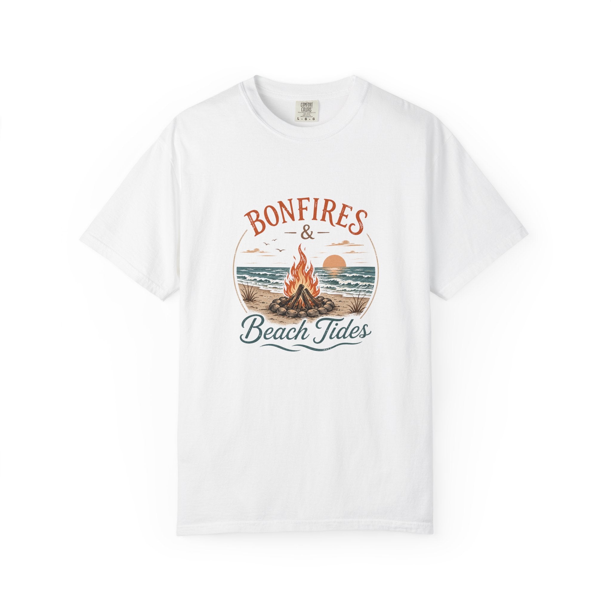 Bonfires & Beach Tides – Comfort Colors® Tee