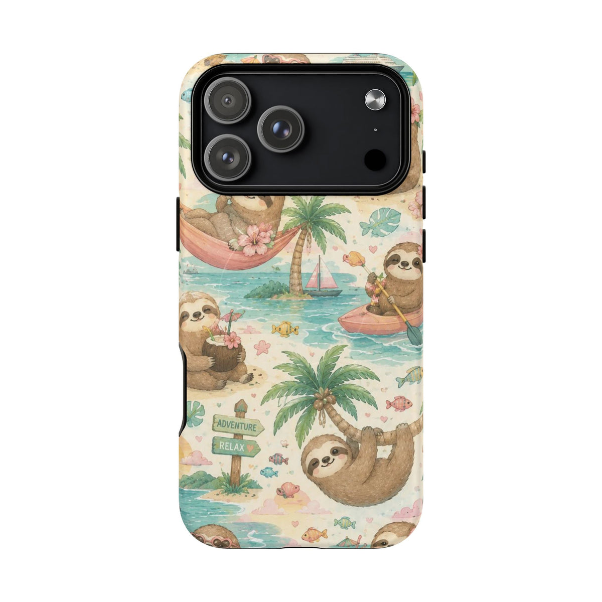 Hangin' In There, Babe- Tough Magnetic Phone Case