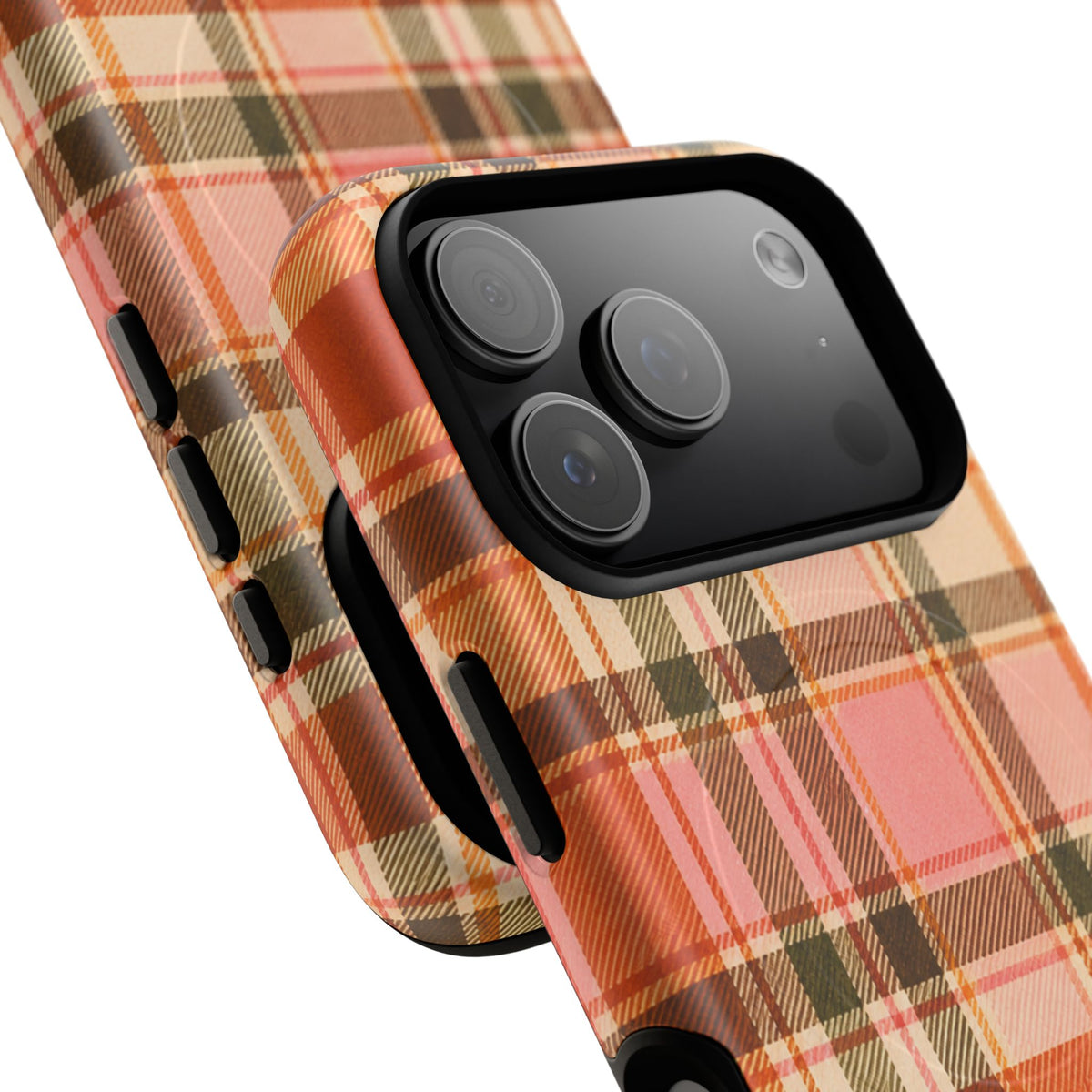 Hello Fall Plaid -Tough Magnetic Phone Case