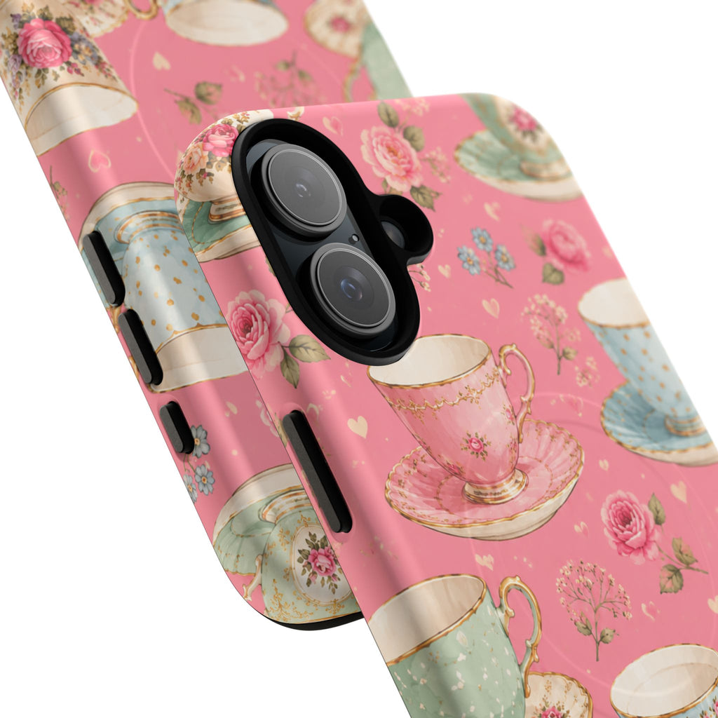 Tea Party in the Cabana- Tough Magnetic Phone Case