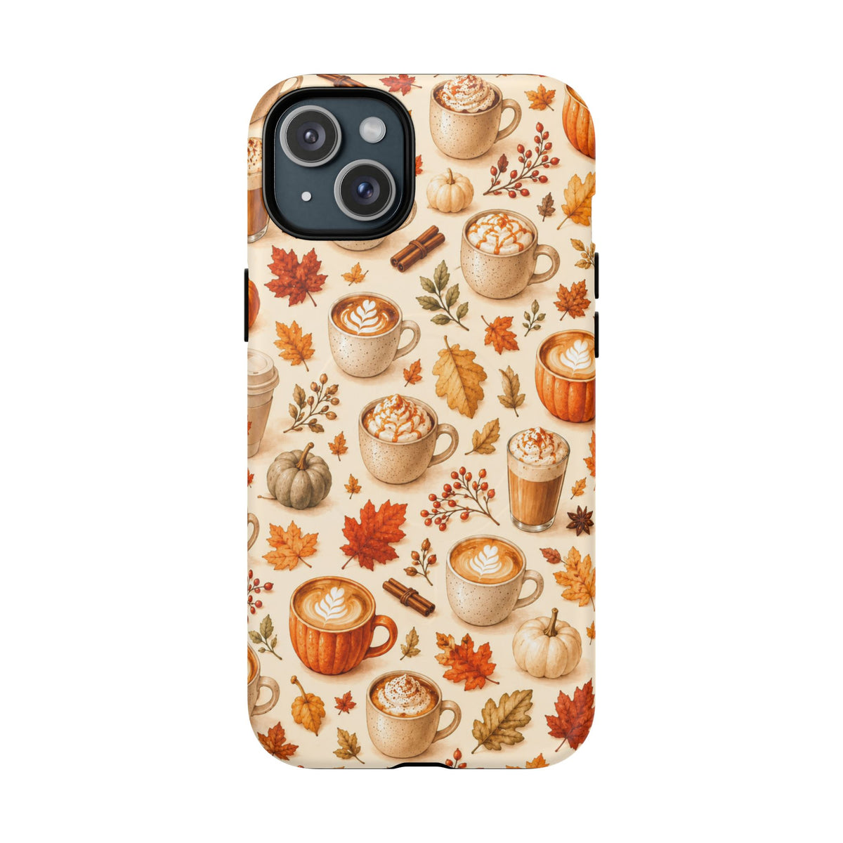 Fall in Love Latte-Tough Magnetic Phone Case