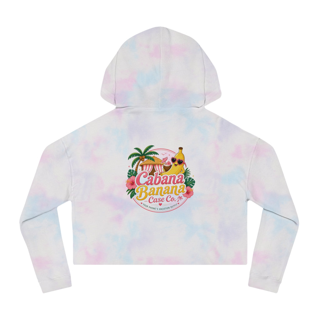 Cabana Banana Cropped Hoodie