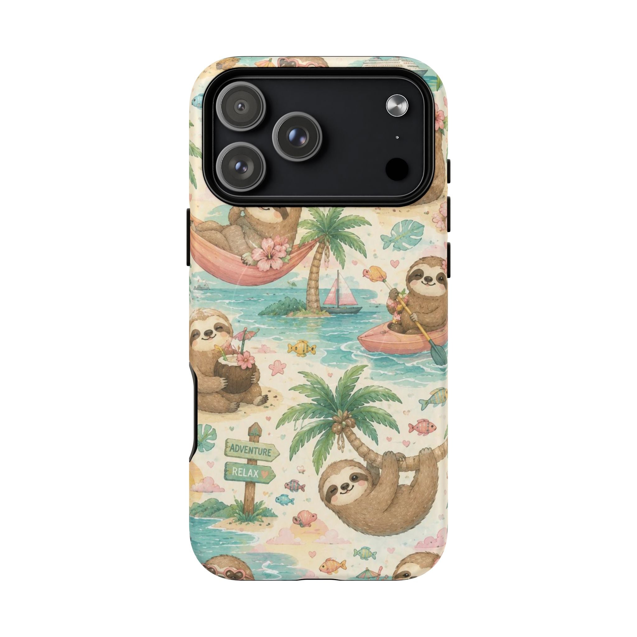Hangin' In There, Babe- Tough Magnetic Phone Case