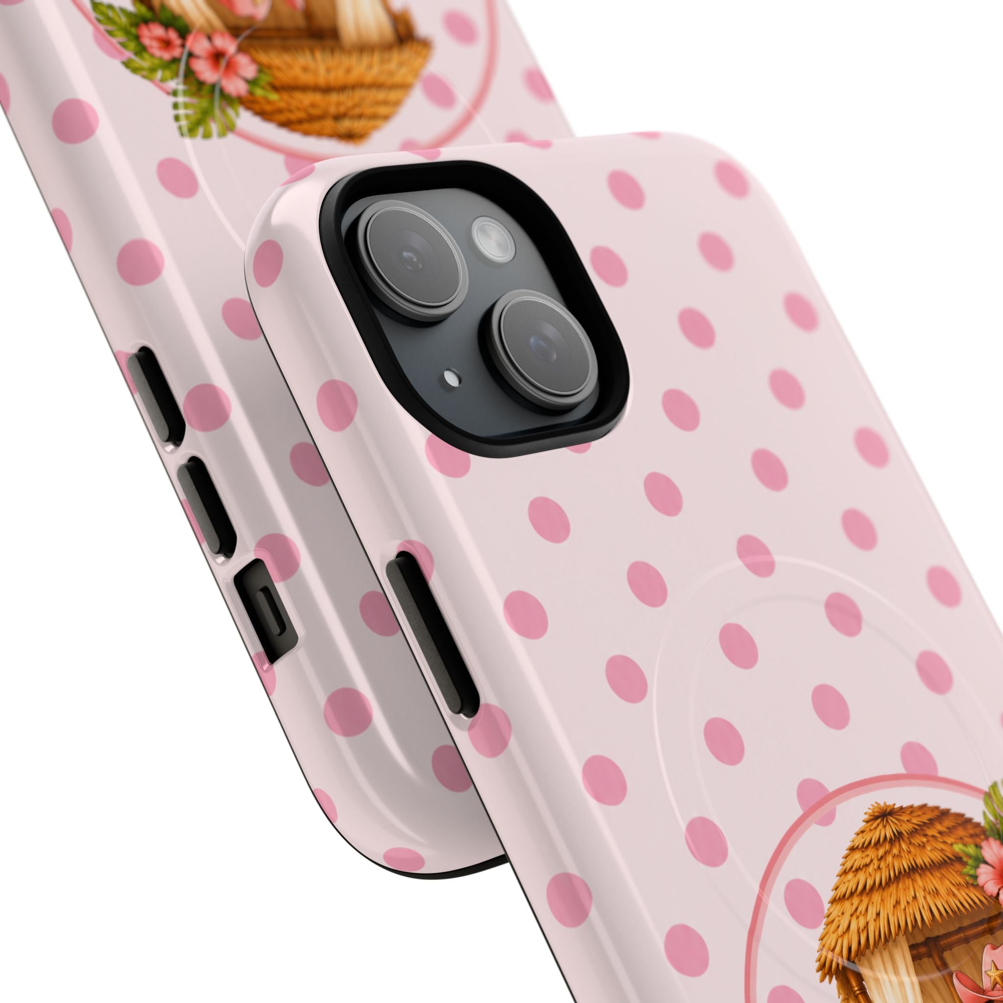 Cabana Cowgirl in Pink-Tough Magnetic Phone Case