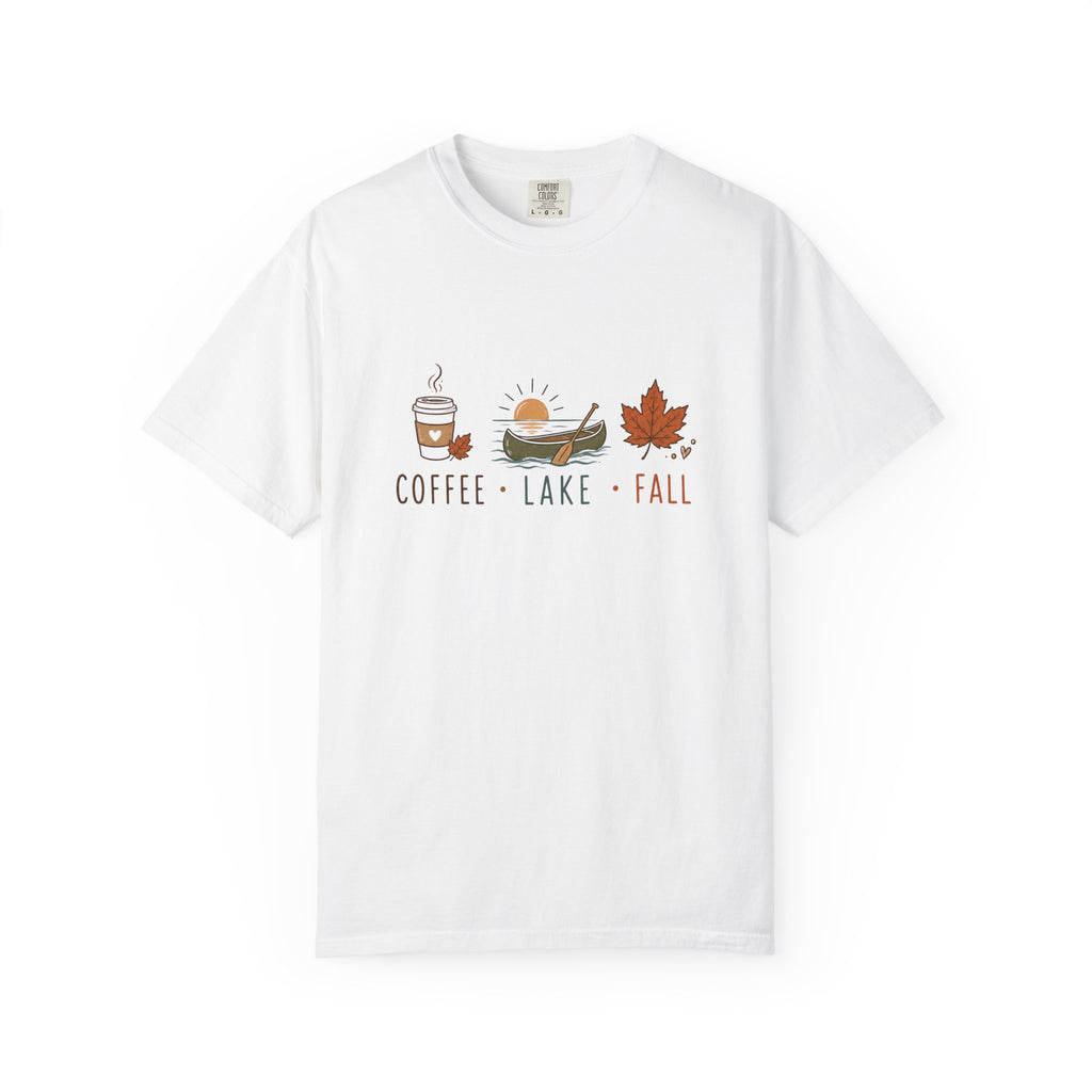 Coffee • Lake • Fall – Comfort Colors® Tee