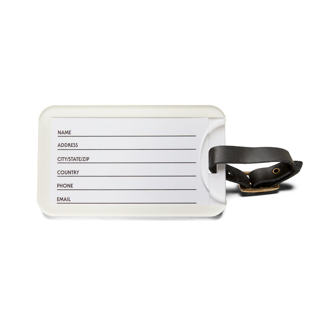 Poolside Polka-Luggage Tag