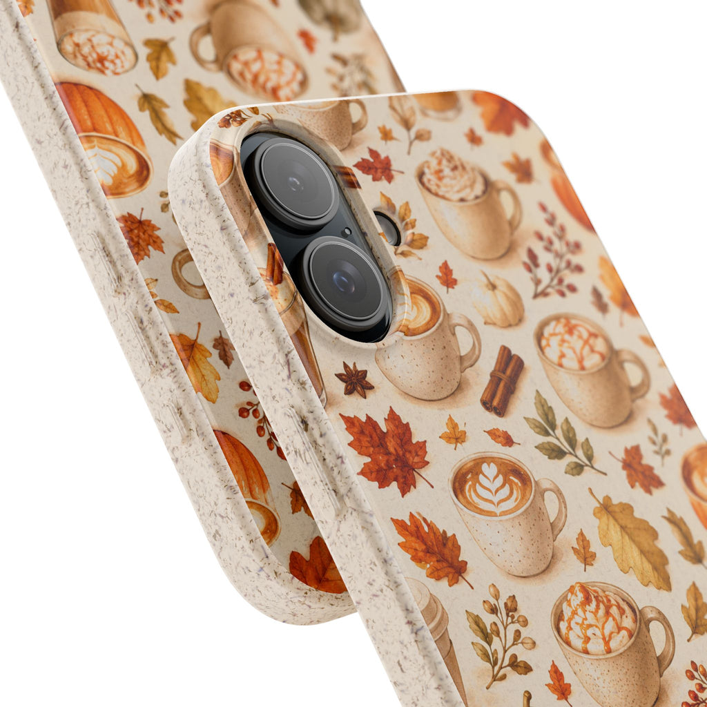 Fall in Love Latte- Eco-Friendly Biodegradable Phone Case