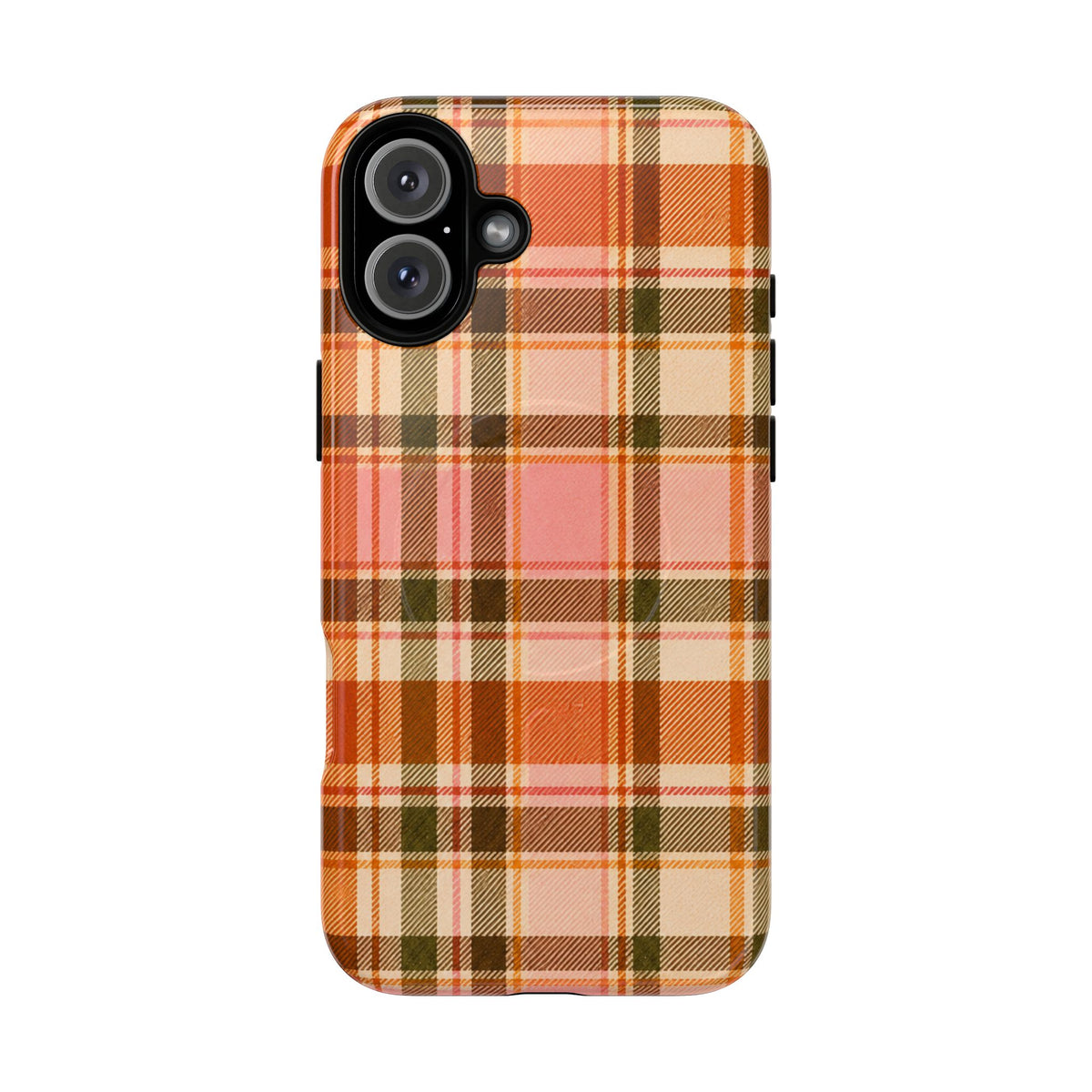 Hello Fall Plaid -Tough Magnetic Phone Case