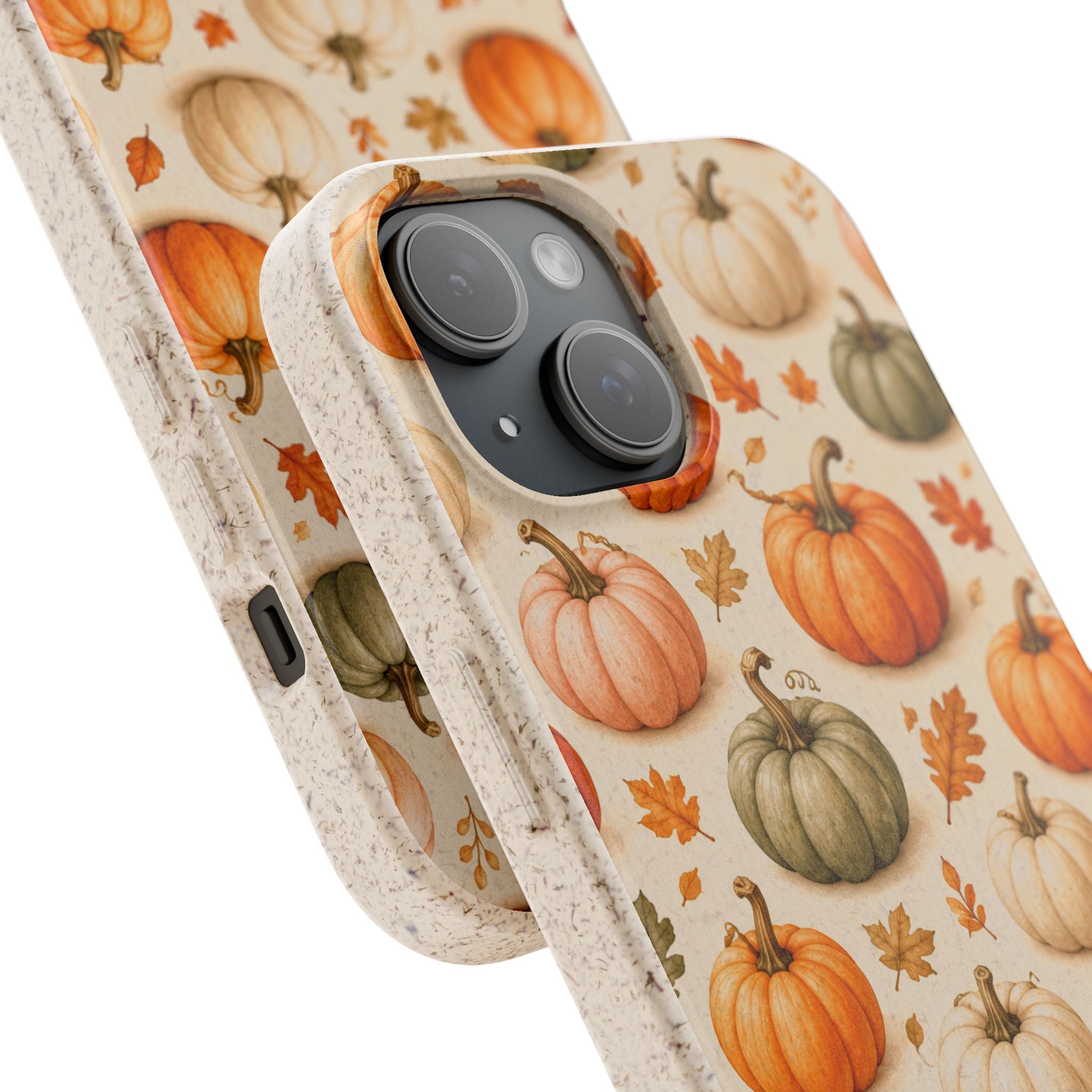 Cabana Pumpkin Patch -Eco-Friendly Biodegradable Phone Case