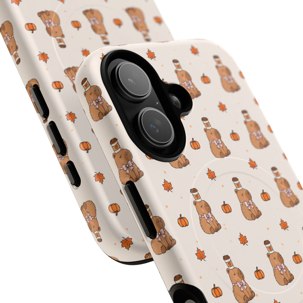 Pumpkin Patch Capy – Tough Magnetic Phone Case