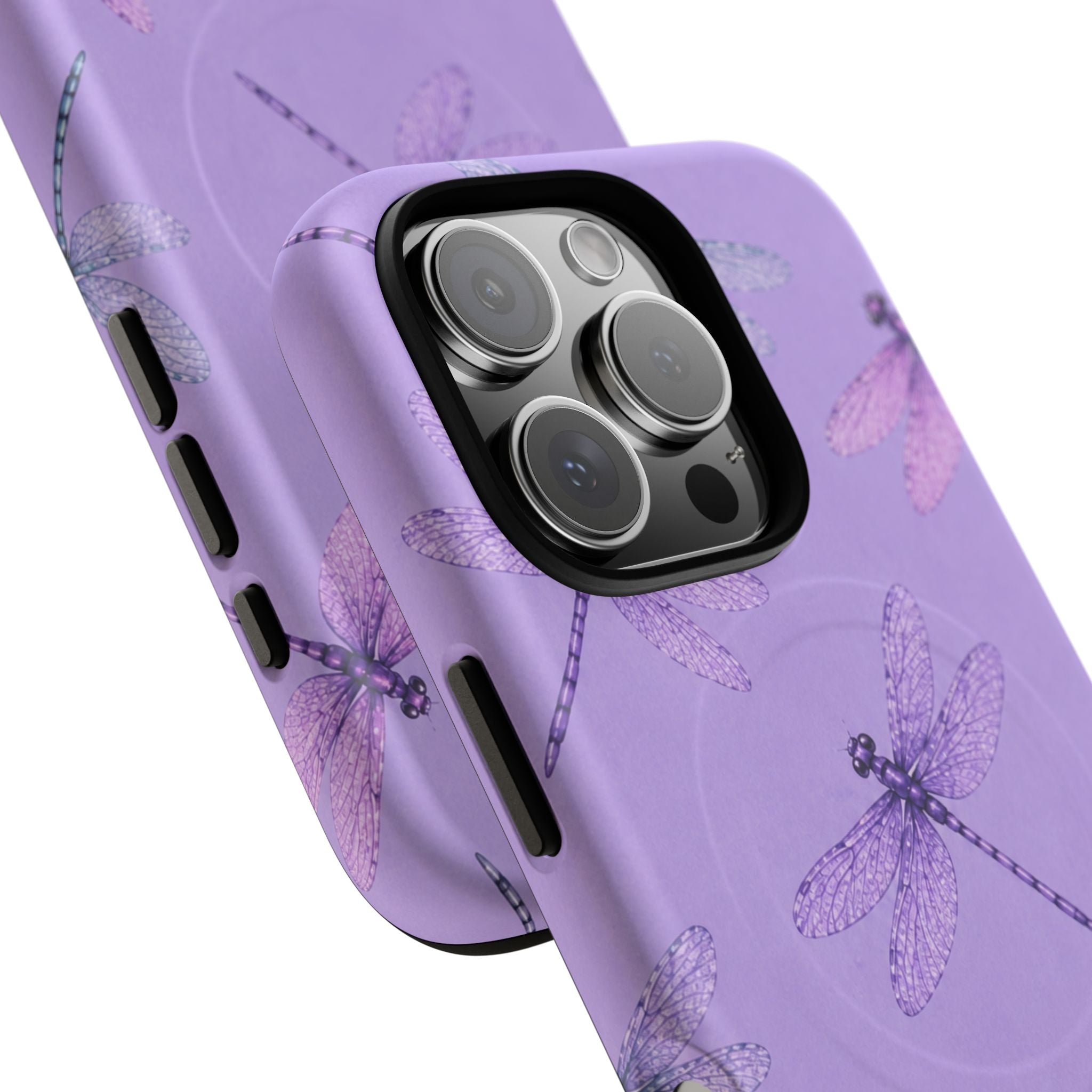 Lavender Dragonfly Dreams – Tough Magnetic Phone Case