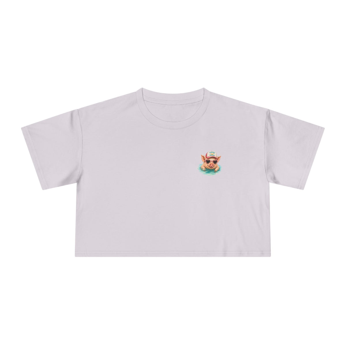 Bahamas Pig Swim Club – Crop Tee