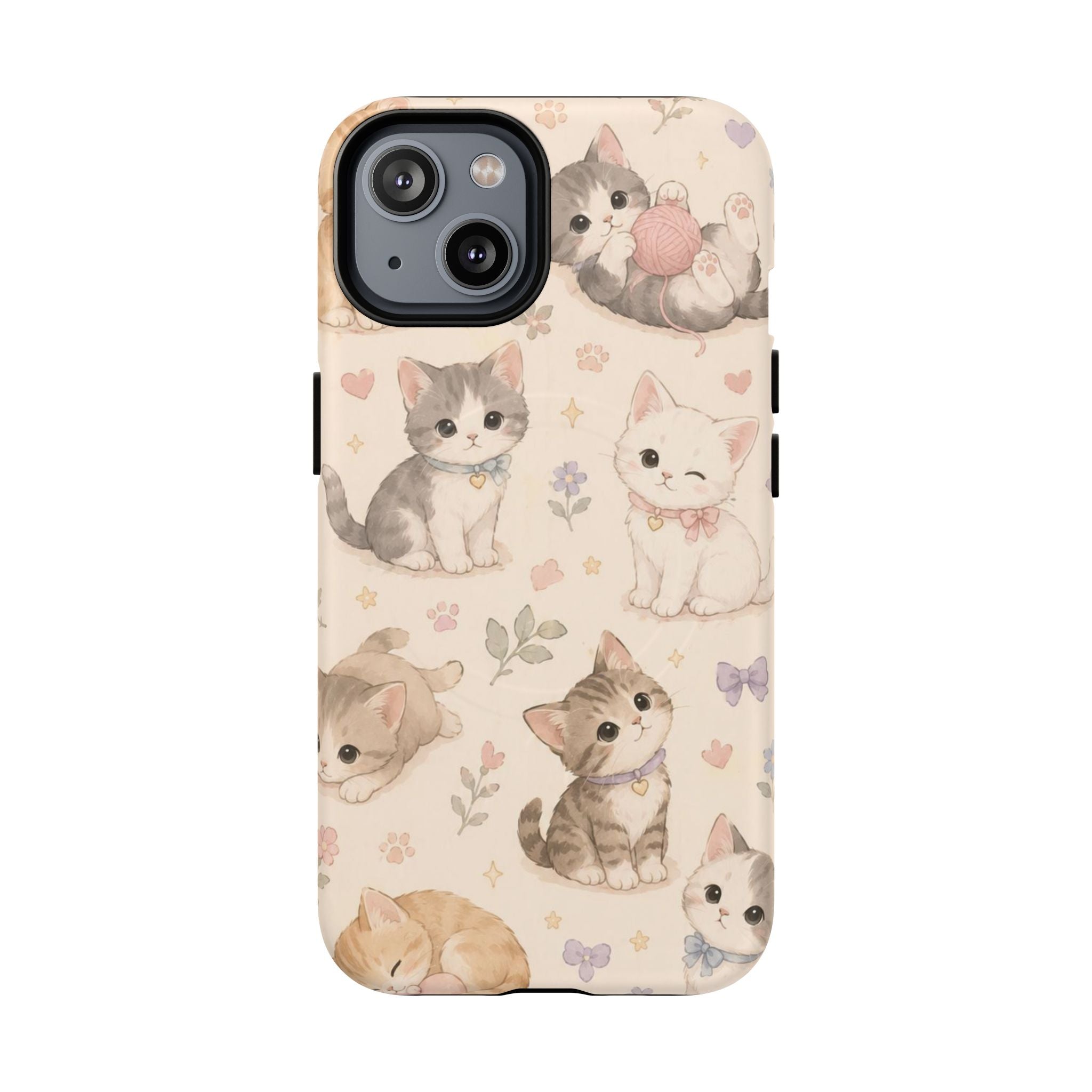 Kitten Cabana Club -Tough Magnetic Phone Case