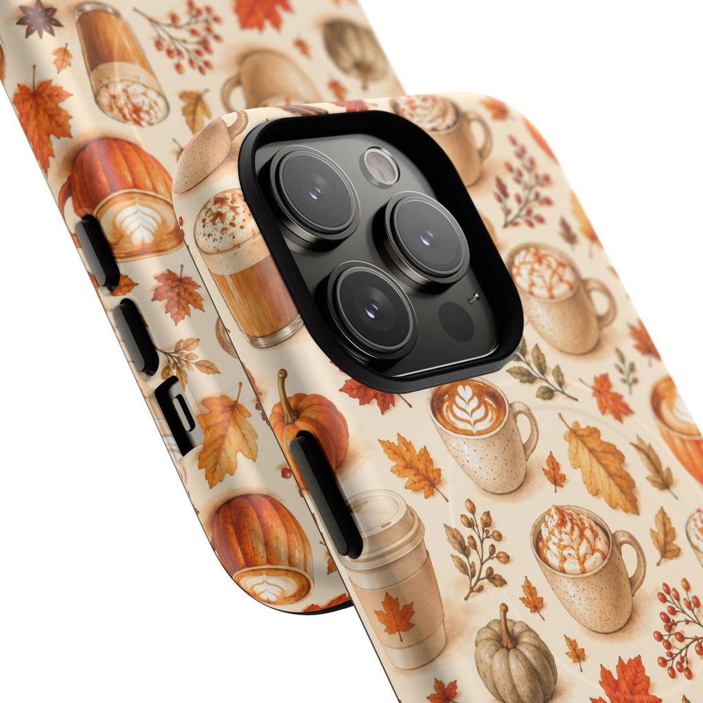 Fall in Love Latte-Tough Magnetic Phone Case
