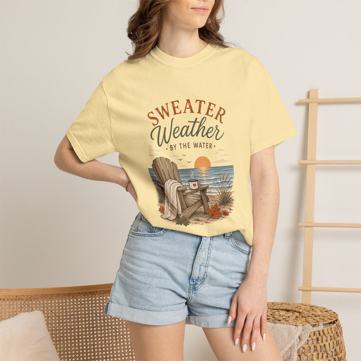 Sweater Weather by the Water – Comfort Colors® Tee