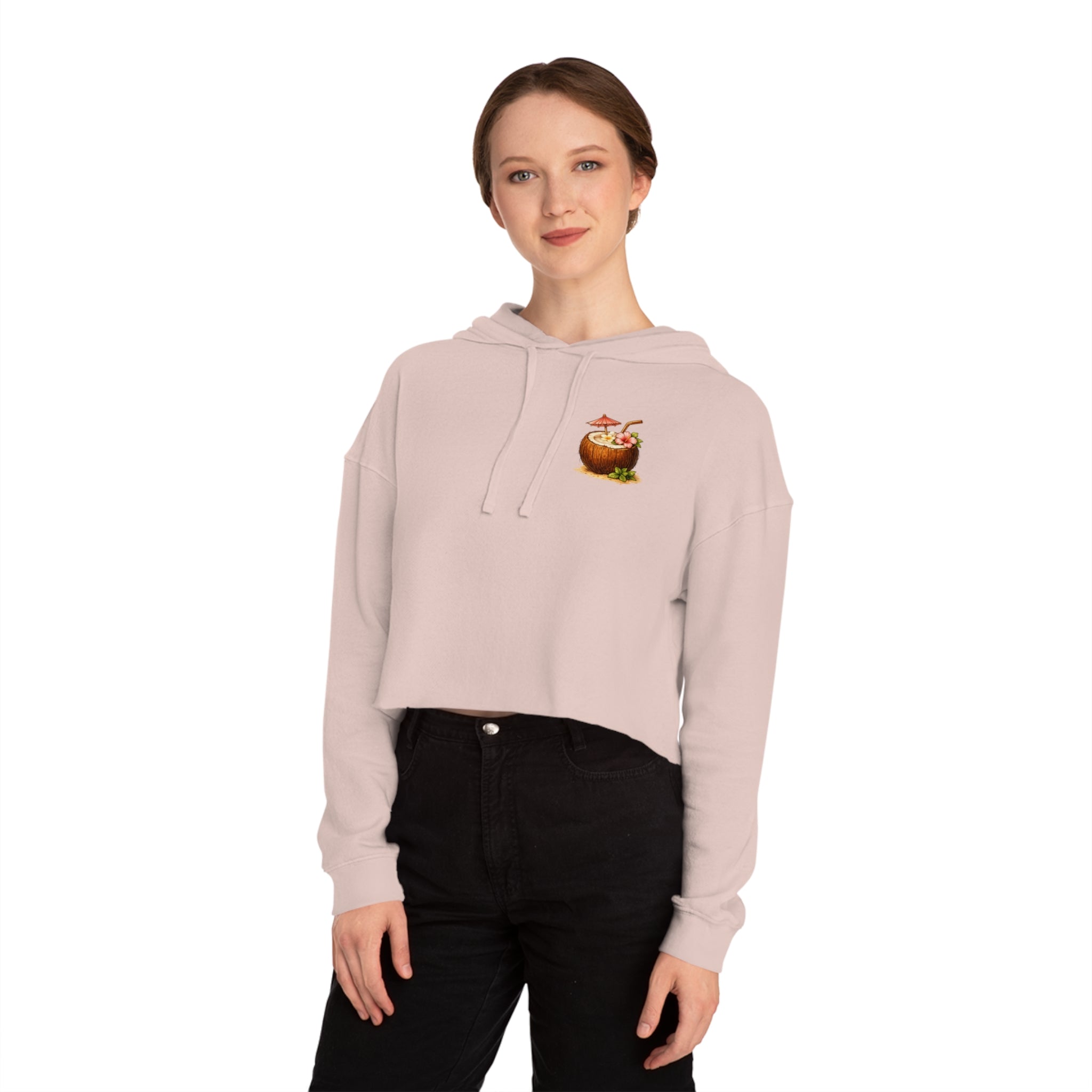Cabana Cowgirl Cropped Hoodie