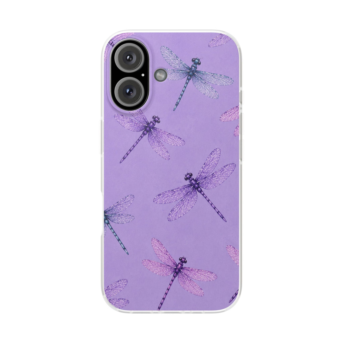 Lavender Dragonfly Dreams-Flexi iPhone & Samsung Phone Case